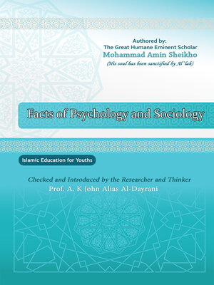 cover image of Facts of Psychology ‎and Sociology